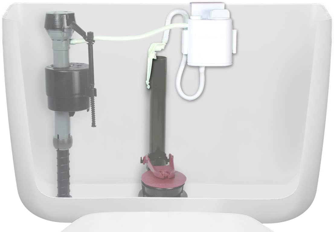 Fluidmaster 8302P8 Flush 'n Sparkle Automatic Toilet Bowl Cleaning System Bleach Replacement Cartridge Refills, 2-Pack