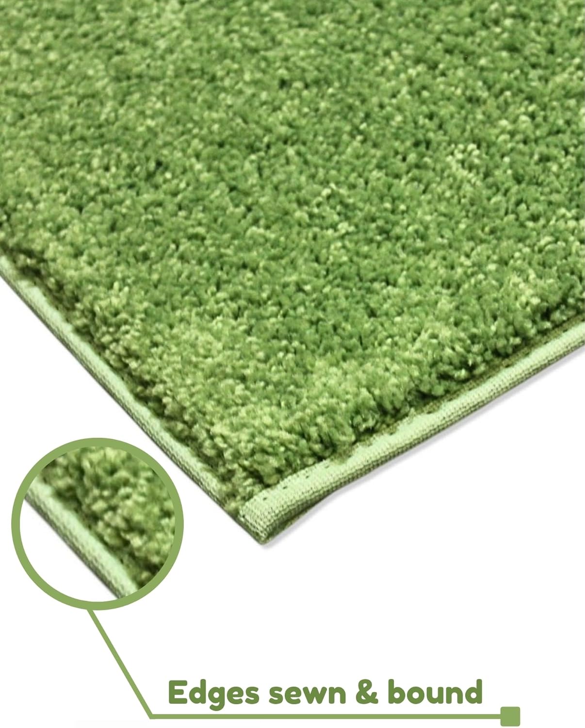 KOECKRITZ Soft and Colorful Kids Classroom Area Rugs (Passes Flammability Pill Test) Many Sizes and Bright Colors to Select from (7' Round, Lime)