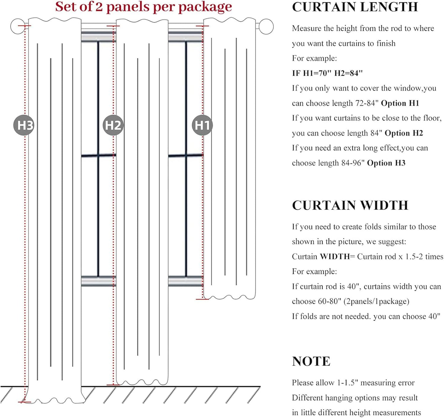 Cream Linen Curtains 120 Inches Long for Bedroom, Ceiling Mount Track Curtains with Back Tab Pinch Pleated Blackout Drapes for Sliding Glass Patio Doors Inside 10 ft Large Window Farmhouse 2 Panels