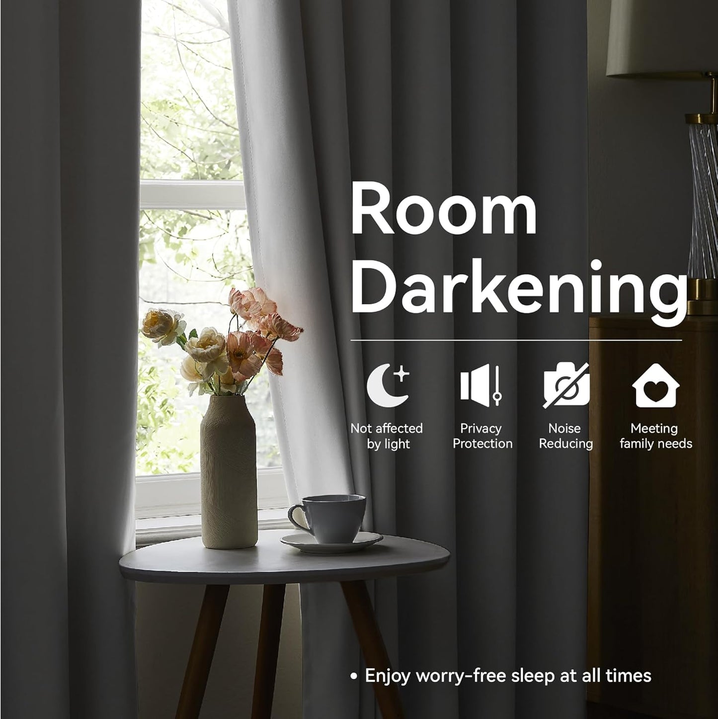 KangBang Pure White Light Reducing Curtains 120 Inches Long, Extra Long Pinch Pleated Thermal Insulated Vertical Solid Window Treatments for Hall Windows Cottage with Hooks, W40xL120,2 Panels