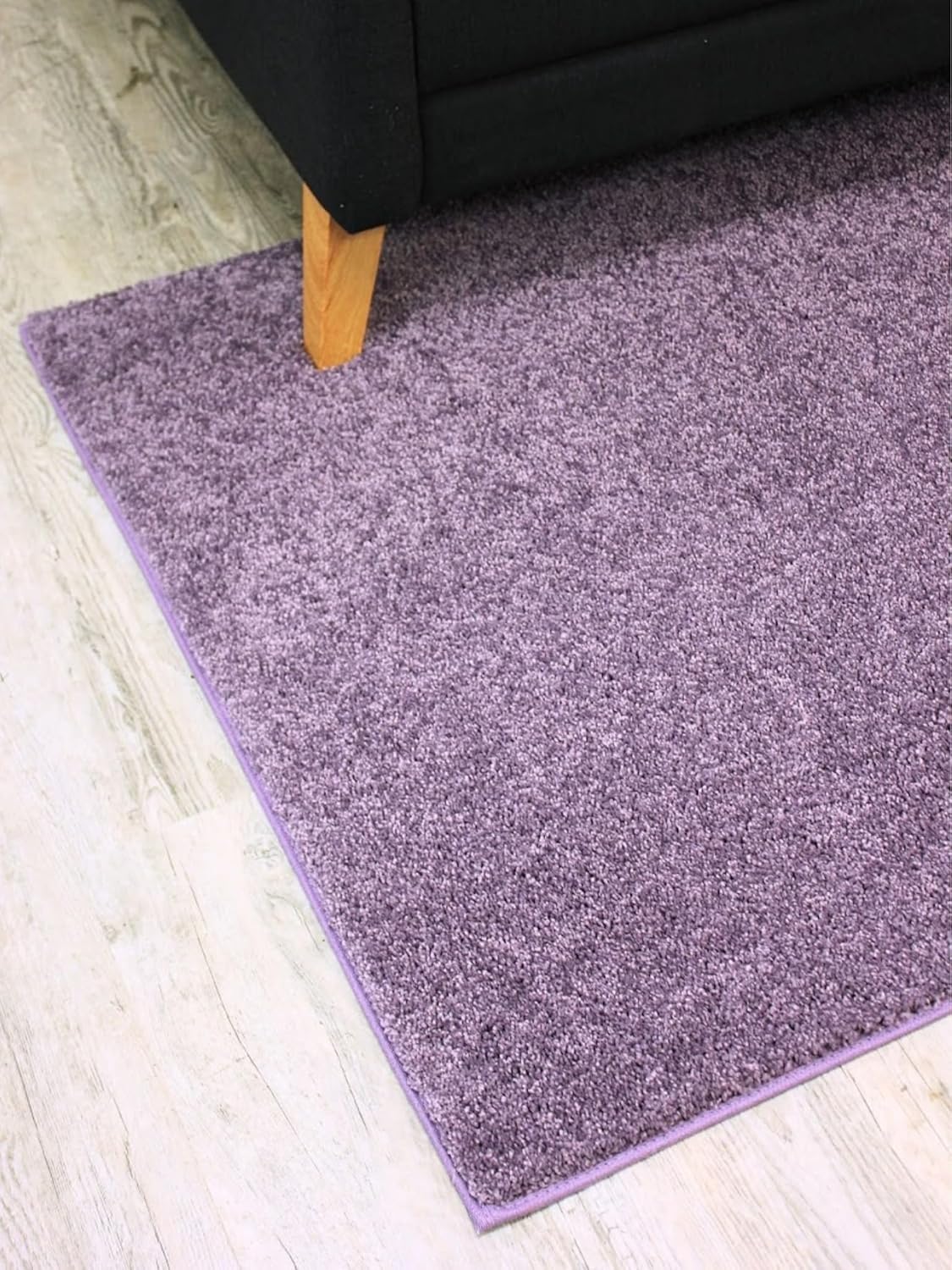 KOECKRITZ Soft and Colorful Kids Classroom Area Rugs (Passes Flammability Pill Test) Many Sizes and Bright Colors to Select from (9' Round, Lavender)