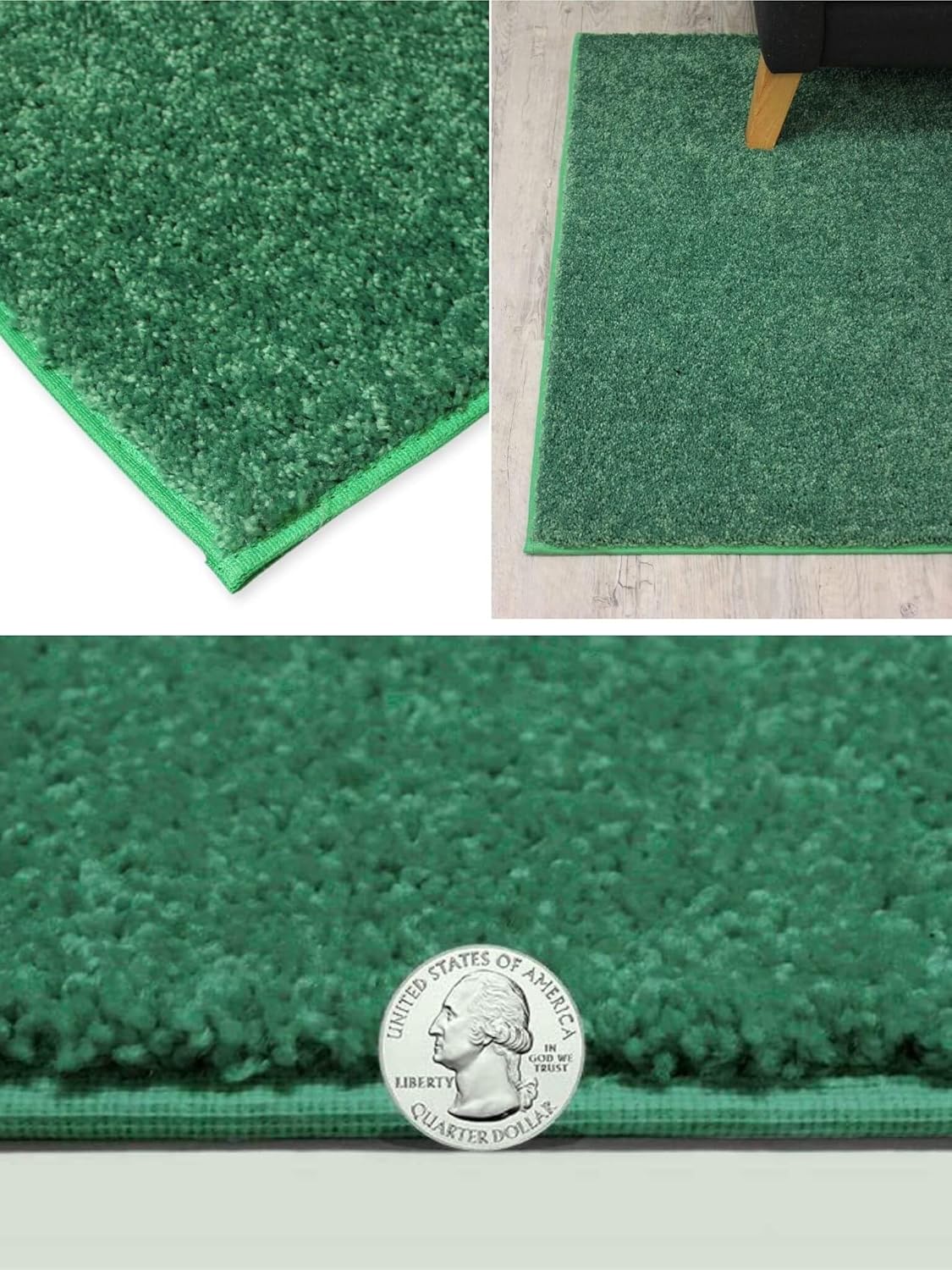 KOECKRITZ Soft and Colorful Kids Classroom Area Rugs (Passes Flammability Pill Test) Many Sizes and Bright Colors to Select from (12' Round, Froggy)
