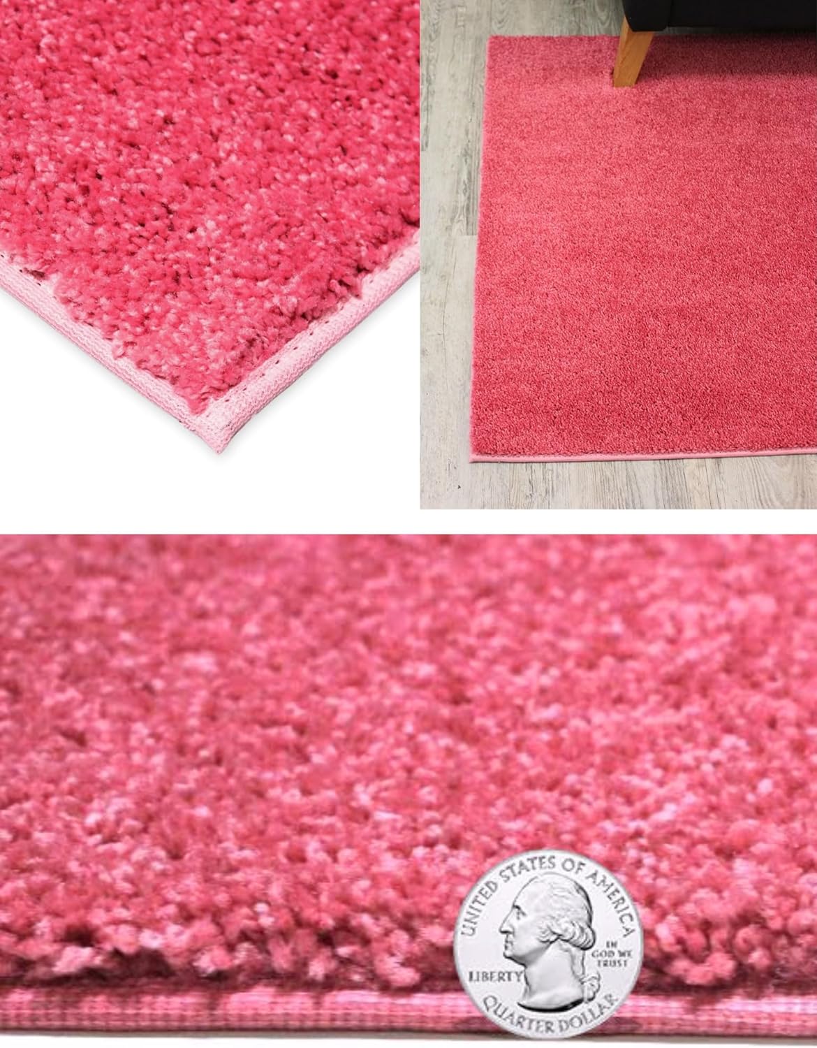 KOECKRITZ Soft and Colorful Kids Classroom Area Rugs (Passes Flammability Pill Test) Many Sizes and Bright Colors to Select from (8' x 10', Glamour)
