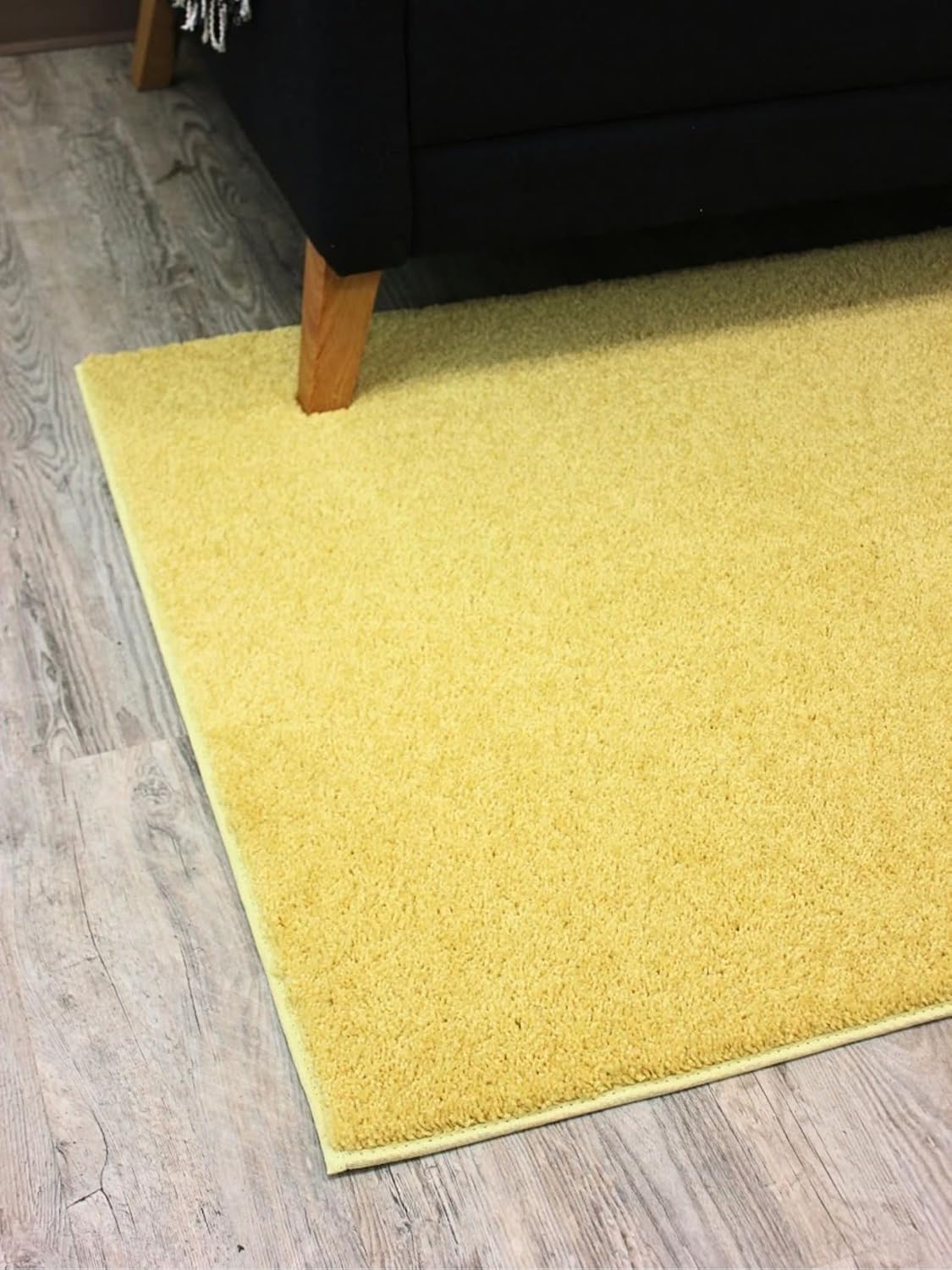 KOECKRITZ Soft and Colorful Kids Classroom Area Rugs (Passes Flammability Pill Test) Many Sizes and Bright Colors to Select from (8' x 12', Lemon)