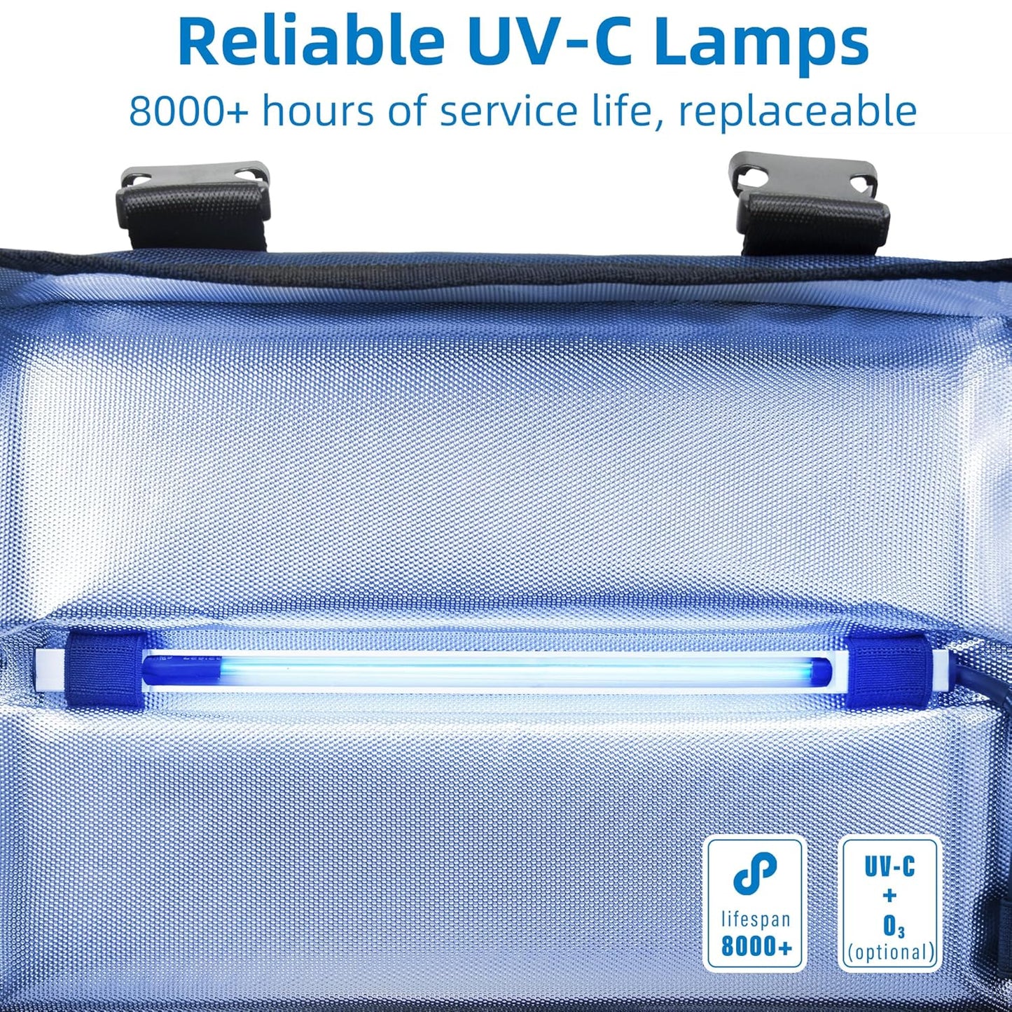 UV Sanitizer Box, 12L Portable Sanitizing and Cleaning Machine with 3-Level Timer, Foldable UV Cleaner Box for Toys, Mask, Towel, Key， Baby Bottle, Etc. Ozone Free UV Cleaning Box ﻿